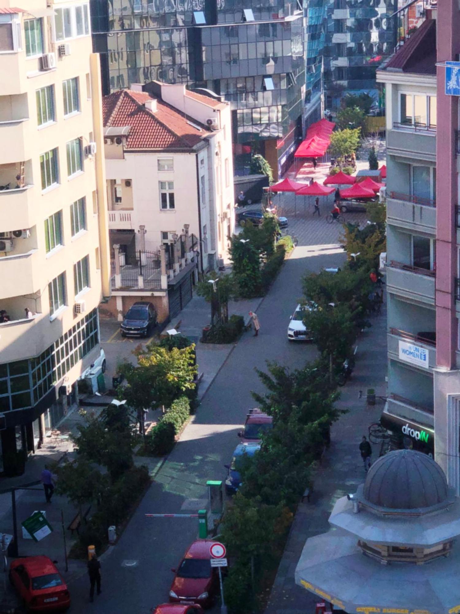 Hotel Room City Square With Great View No Parking Skopje Eksteriør billede